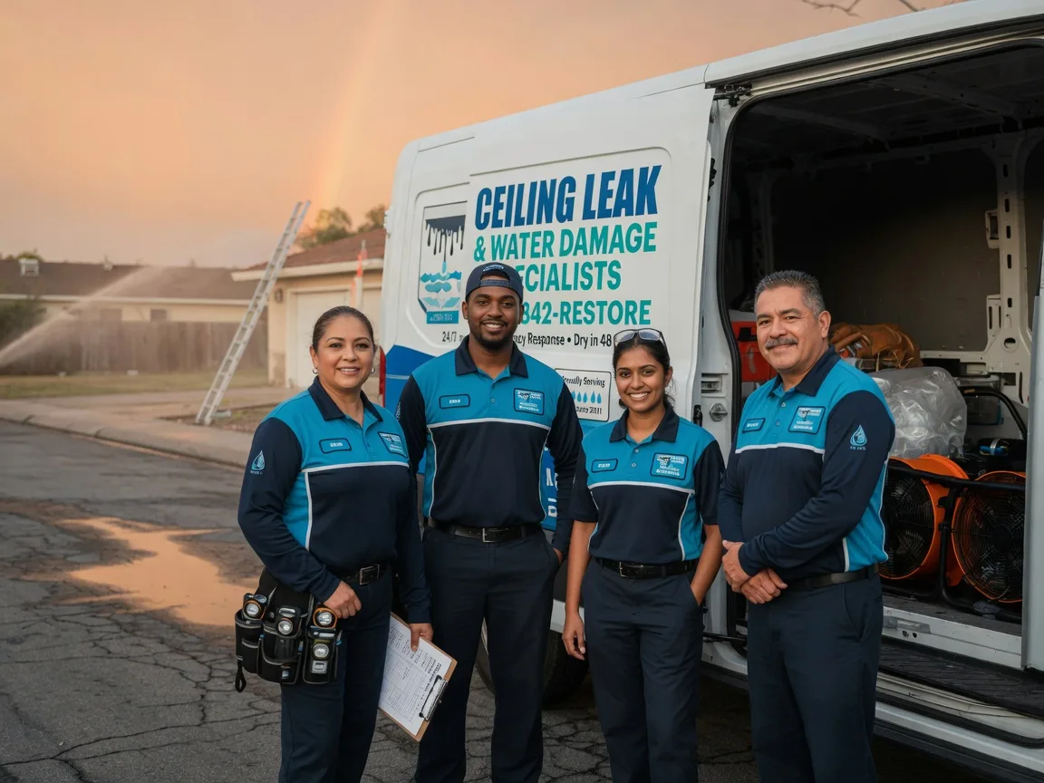 Ceiling Leak Cleanup company in Red Banks, MS